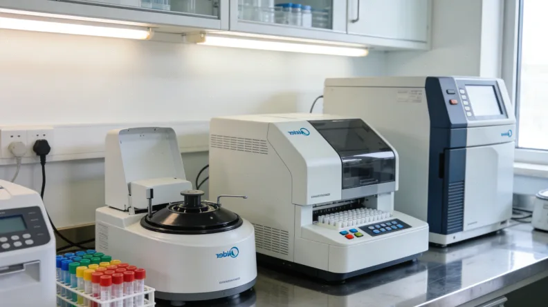 医生与患者家属沟通基因检测方案的场景