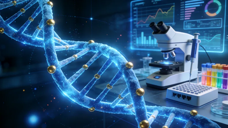 基因检测报告（组织活检与液体活检）示例图