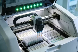 血液检测（液体活检）流程示意图