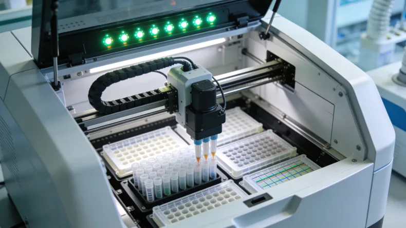 血液检测(液体活检)流程示意图