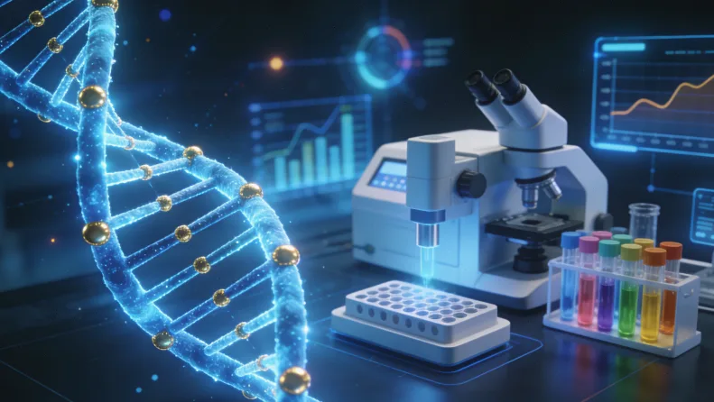 一份清晰的RET基因检测报告首页示意图