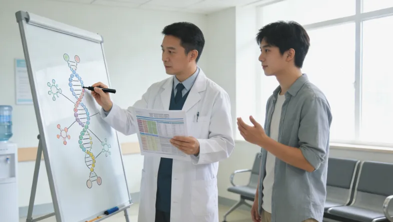 组织活检与血液活检对比示意图