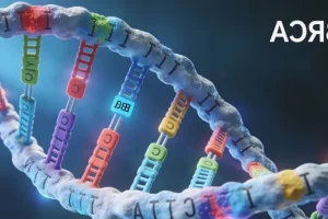 显微镜下观察到的肿瘤细胞切片