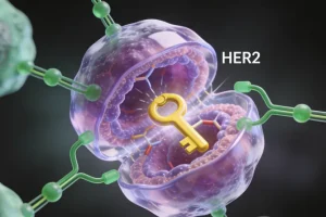 PI3K/AKT/mTOR信号通路示意图，标注PIK3CA与PTEN作用位点