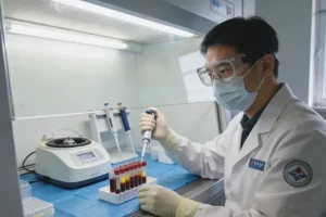 DNA双链断裂与同源重组修复示意图