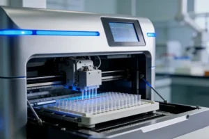 HRD检测实验室工作流程示意图