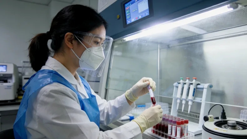 HRD检测报告示意图