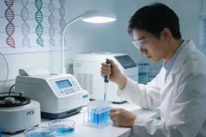 HRD阳性肿瘤细胞DNA损伤修复示意图