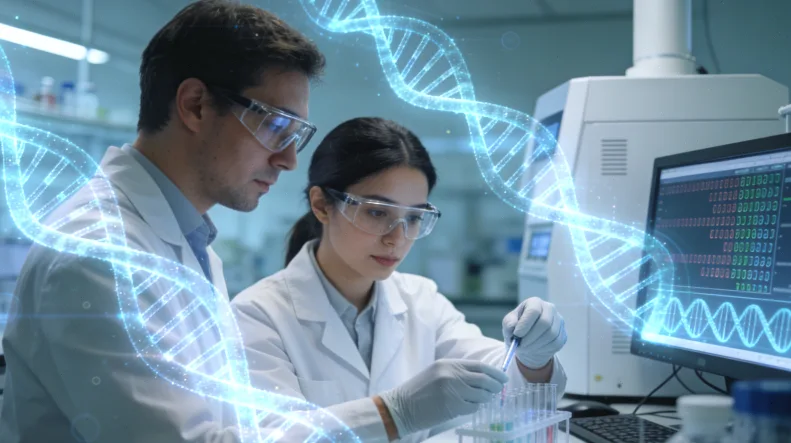 “合成致死”原理动态示意图：PARP抑制剂作用于HRD缺陷细胞