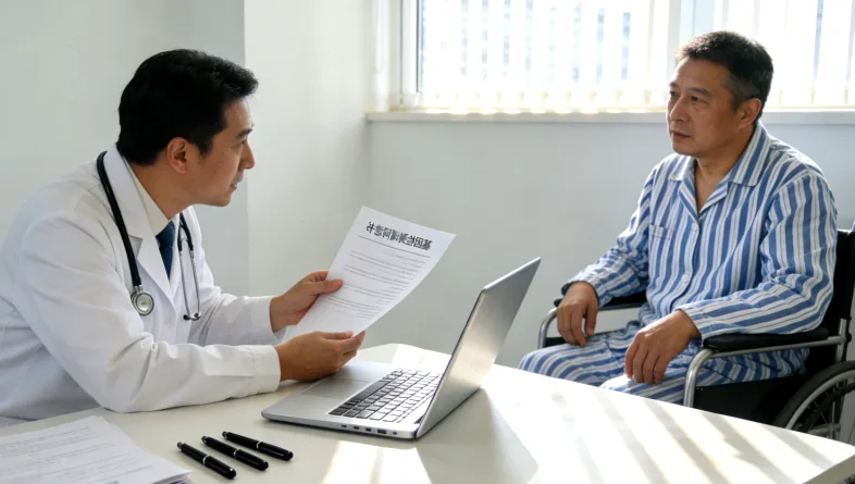 临床试验设计流程图，突出HRD分层随机化步骤