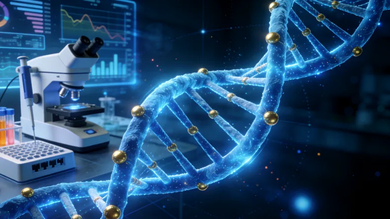 医生与患者围绕病理报告进行沟通