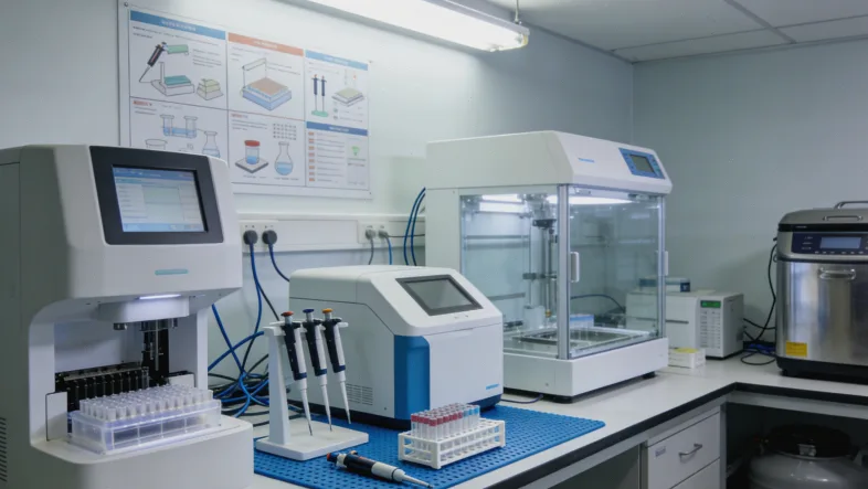 医生与患者讨论肝癌治疗方案示意图