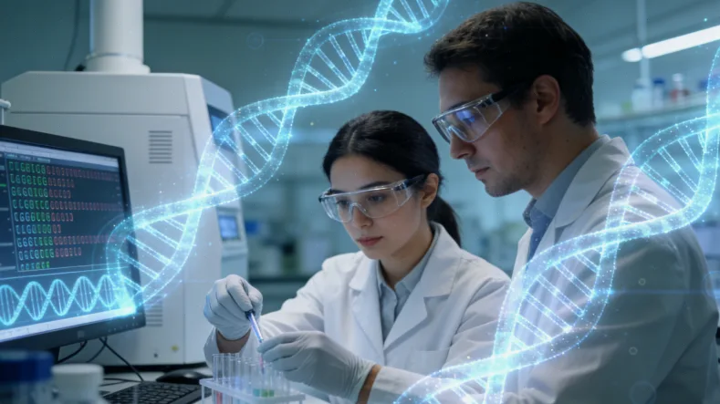 肝癌原发灶与脑转移灶基因检测对比图