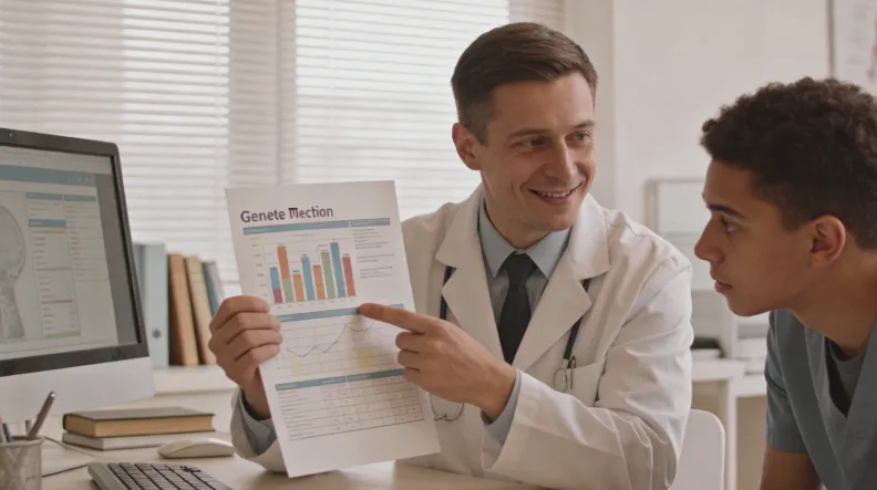 药物在体内代谢过程与关键基因影响图示