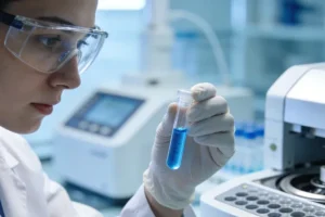 PD-L1免疫组化染色在不同细胞中的表达示意图