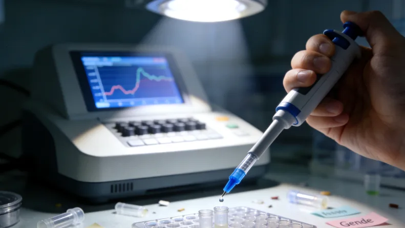 示意图：组织穿刺活检与血液液体活检对比