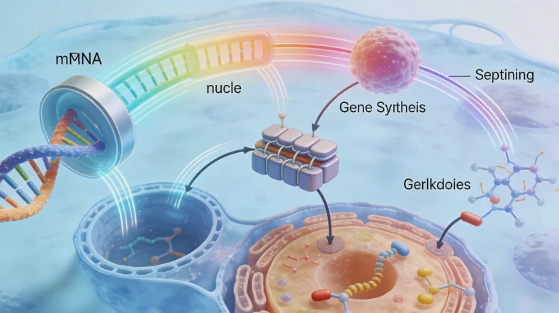 肿瘤组织穿刺活检过程示意图