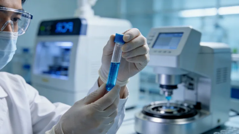 医生与患者共同查看基因检测报告