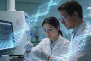 病理切片与基因测序数据对比示意图