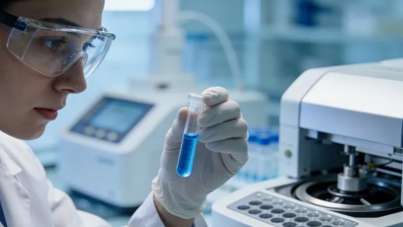 从肿瘤组织采样到基因测序报告的流程示意图