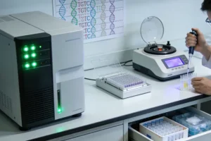 靶向药物精准作用于癌细胞基因靶点示意图