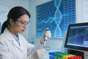 医生与家属在病床前紧急沟通