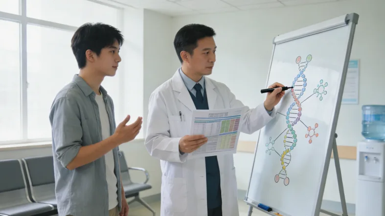 血液ctDNA检测用于MRD监测流程示意图