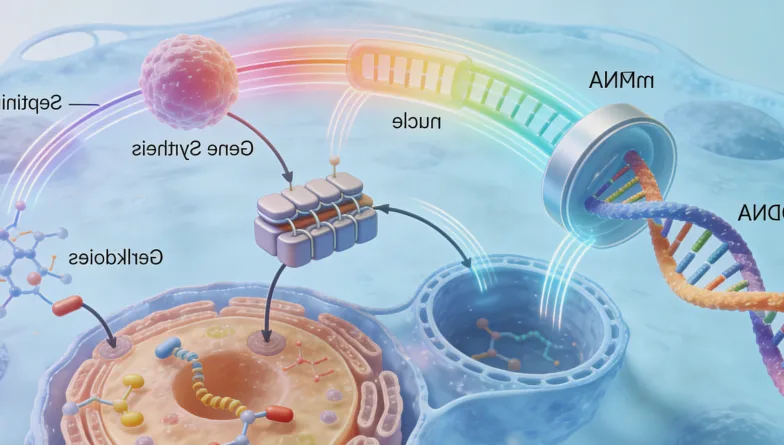 患者手持基因检测报告与医生沟通的示意图