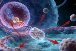 医生与家属在诊室沟通的严肃场景