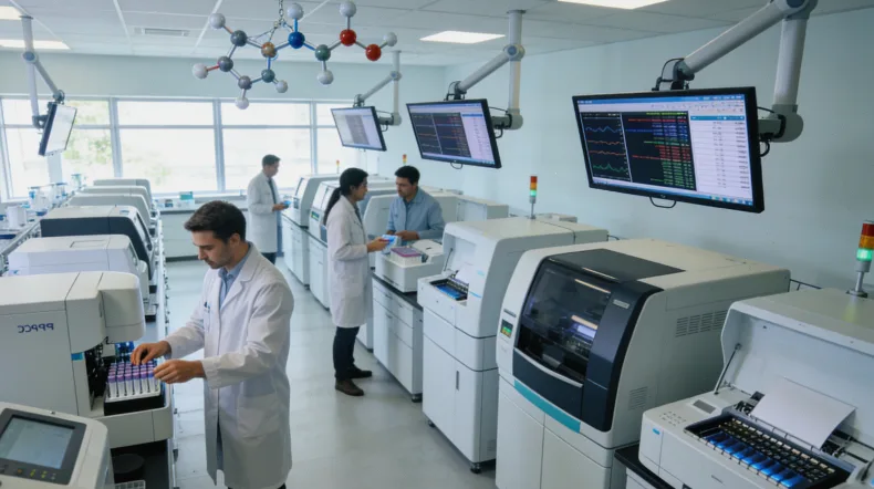 遗传咨询师与家庭进行沟通的场景