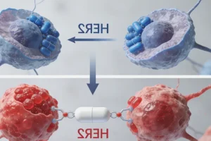 医生与患者共同查看基因检测报告