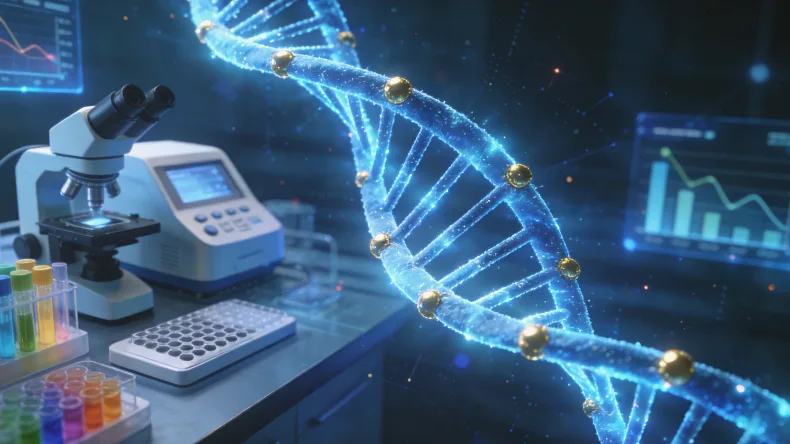 医生在病房与术后患者沟通场景