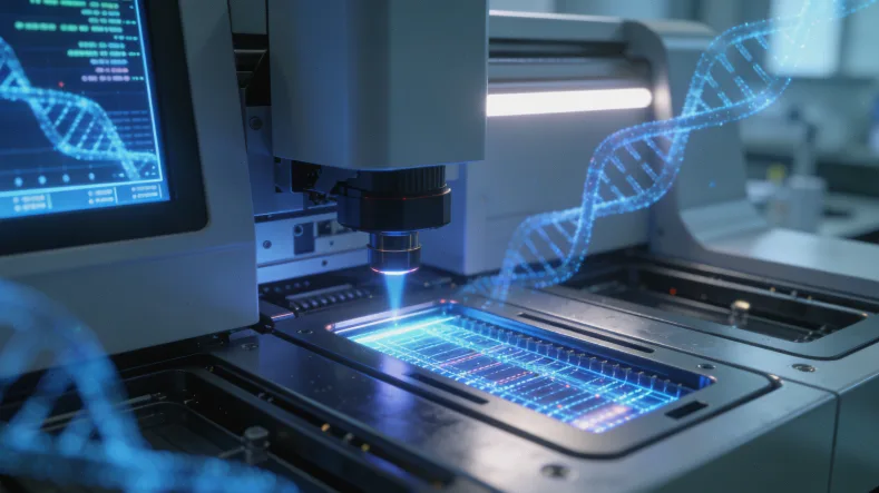 医生与患者沟通基因检测报告的场景