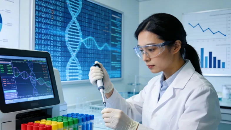 组织活检与液体活检技术对比图