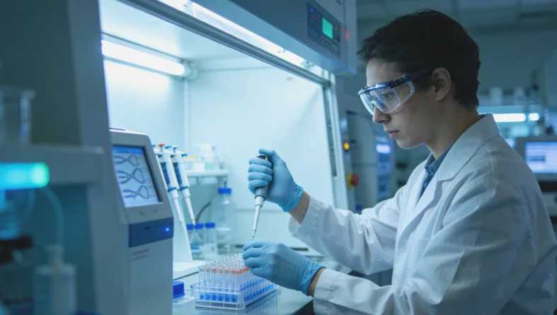 下一代测序（NGS）技术工作流程简图