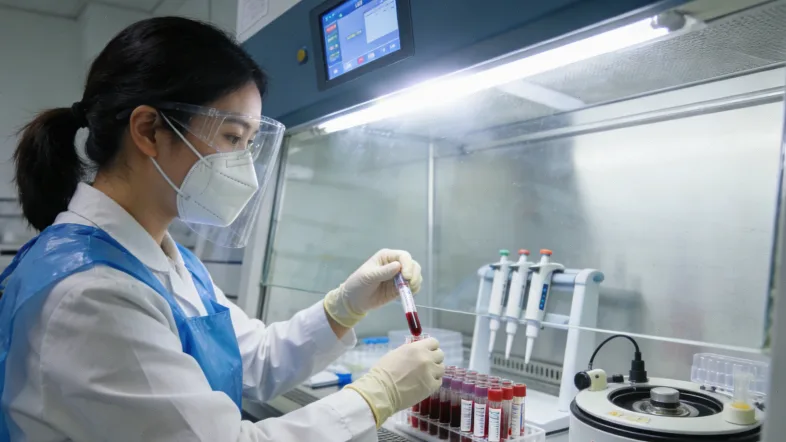 肺癌基因检测报告示意图