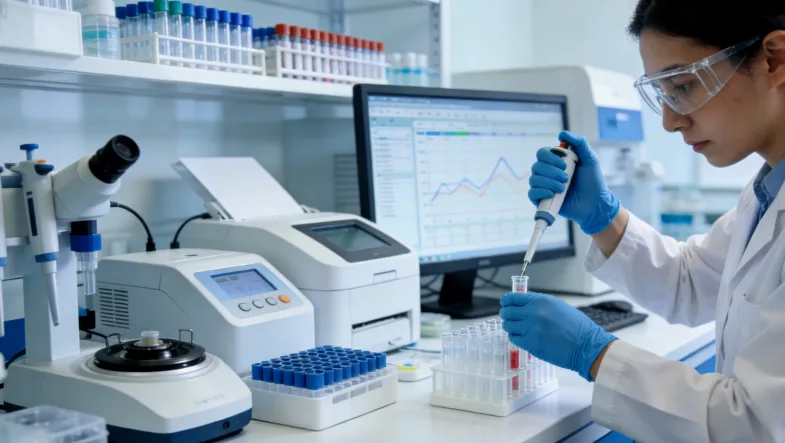 基因检测报告显示共突变结果示意图