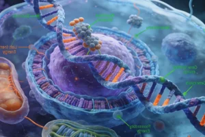 基因检测报告局部特写，高亮显示“TMB-H”字样