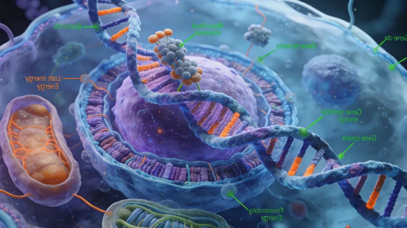 基因检测报告局部特写，高亮显示“TMB-H”字样