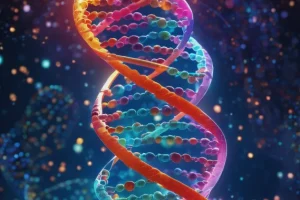 医生与患者进行遗传咨询沟通场景