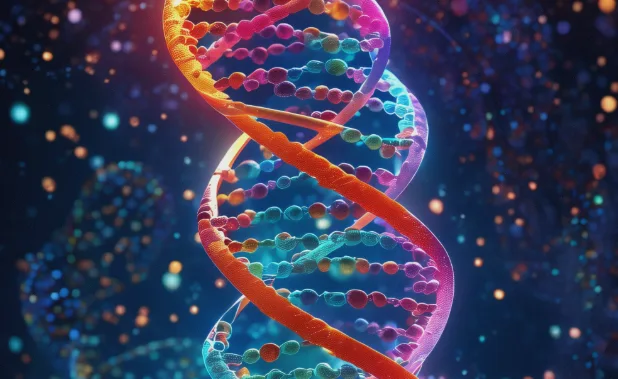 医生与患者进行遗传咨询沟通场景