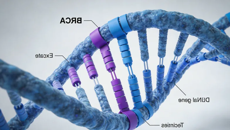 EGFR基因突变常见类型示意图