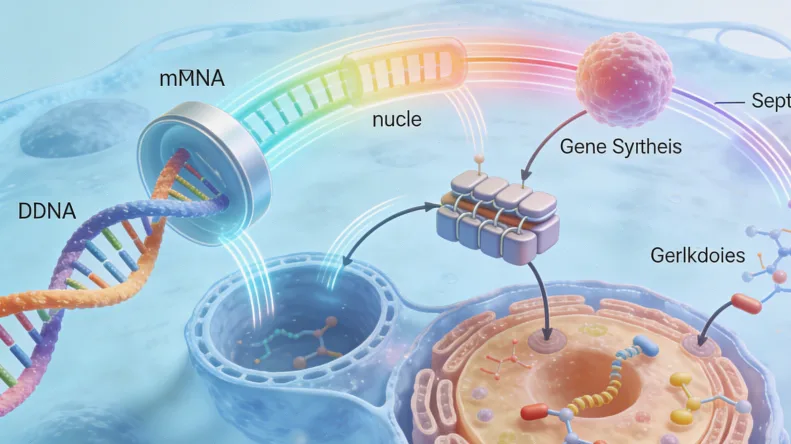 数字PCR技术与传统检测方法灵敏度对比示意图