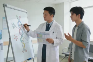 EGFR靶向药物作用机制示意图