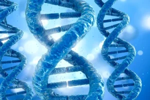 基因检测采样过程示意图