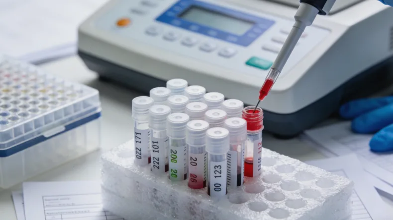 比喻图：不同比例士兵持有特定武器的肿瘤军队示意图