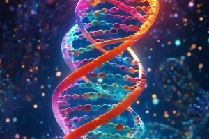 基因检测样本采集过程示意图