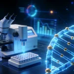 两位肺癌患者对比服用靶向药后不同皮肤反应示意图