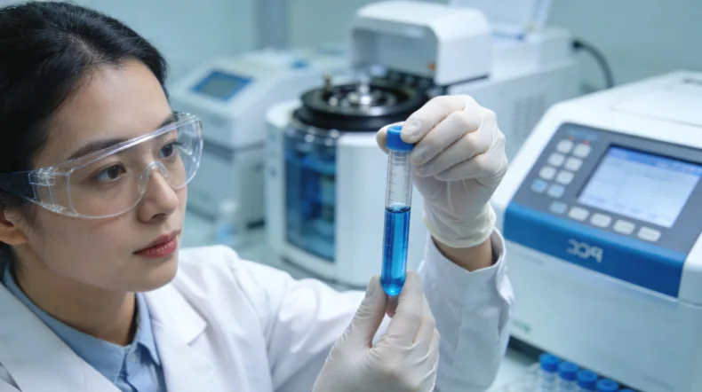 数字PCR微滴生成与检测原理动态图