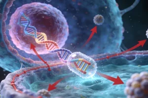 胸部CT对比图：显示用药前后肺部出现弥漫性磨玻璃影